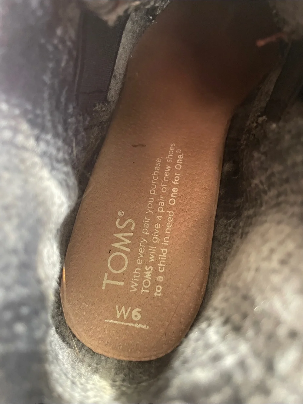 Tom’s suede wedges